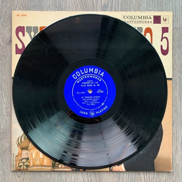 Vintage 50s Prokofiev Symphony No. 5 The Philadelphia Orchestra, Eugene Ormandy - Picture 2 of 6